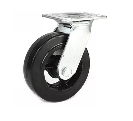 Rubber Iron Heavy Duty Caster