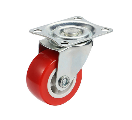 Light Red PU Caster