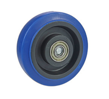 Blue Rubber Middle Duty Wheel